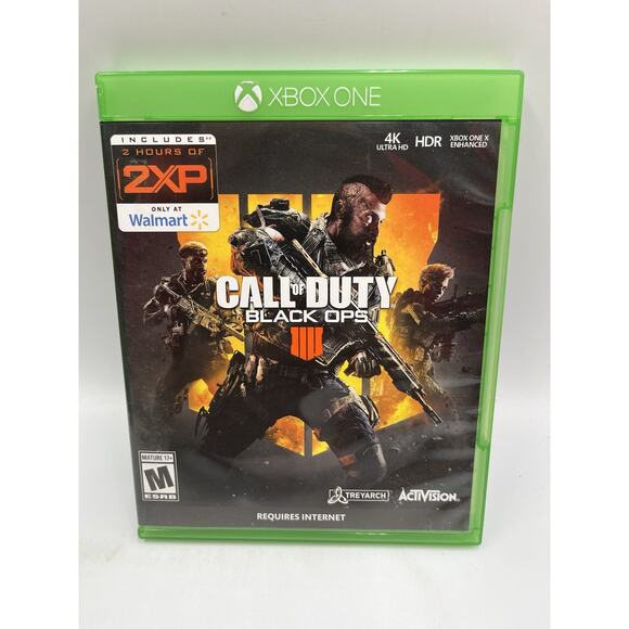 Call of Duty: Black Ops 4 - Microsoft Xbox One Video Game Rated M Tested - Picture 1 of 5